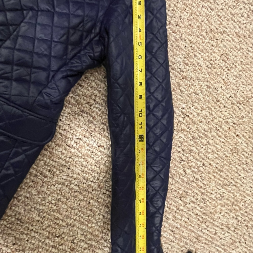 Vineyard Vines Quilted Blazer Jacket – Navy Blue, Size 8 - Picture 7 of 8